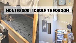 MONTESSORI TODDLER BEDROOM TOUR: Shared Space with Toddler-MONTESSORI AT HOME-Small Space Montessori