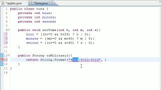 Java Programming Tutorial 36 Time Class1