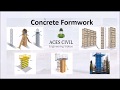 Formwork - concrete formwork