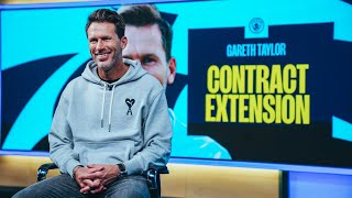 "This City team can reach the next level" | Manager Gareth Taylor Signs New Contract at Man City