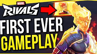 FIRST Human Torch GAMEPLAY! Full Abilities in Marvel Rivals Revealed!