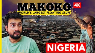 Life Inside Largest Floating Slum in the World - Makoko Lagos Nigeria 🇳🇬😱