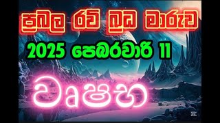 ප්‍රබල රවි සහ බුධ මාරුව  වෘෂභ ලග්නයට බලපාන හැටි පෙබරවාරි 11 සහ 12