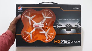 HX750 Drone Unboxing & Testing – Cheapest RC Drone India – Chatpat toy tv