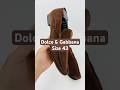 Dolce & Gabbana Men's Suede Brown Dress Shoes (Size 43) #dolceandgabbana #prelovedtreasures