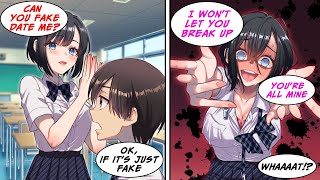 [Manga Dub] The proper student president asked me to be her fake boyfriend to avoid getting hit on.