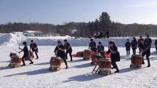 【竜花】寒太郎祭2019～夕張新祈願太鼓