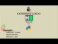 Company Logo | HackerRank | Python | Collections-Counter | Dictionary | Solution