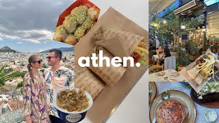 athen vlog | sehenswürdigkeiten, leckerster coffee, griechisches essen, food tour