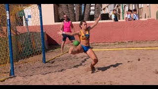 Women's Beach Handball in 4k: Match 8 - Part 1