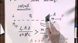 8.02x - Module 12.05 - Sailing using Radiation Pressure