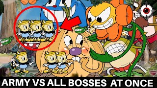 Cuphead - How a Ms Chalice Army Battling All Bosses at Once Breaks the Game (Isle 1)