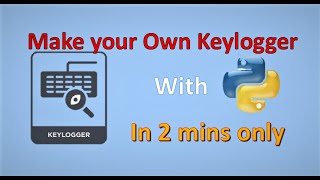 How to make a keylogger with python || Simple but effective || Hackers love this ! || in 2 mins