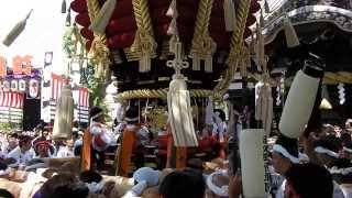 平成25年百舌鳥八幡宮月見祭り（赤畑町太鼓台）