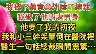 《總裁不經撩》第03集：我被下藥竟意外睡了總裁，我破了他的處男身，他要了我的初夜，我和小三幹架暈倒在醫院裡，醫生一句話總裁瞬間震驚……#戀愛#婚姻#情感 #愛情#甜寵#故事#小說#霸總