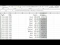 excel de tarih İçindeki ay a göre İşlem yapmak