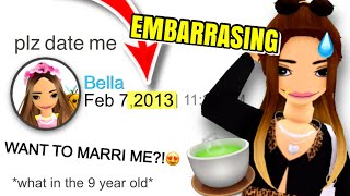 😱EXPOSING My OLD 2013 Roblox MESSAGES! (cringe🤮)