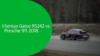 Sensys Gatso RS242 vs Porsche 911 2018