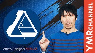 Adobe Illustratorの代替アプリ、「Affinity Desiner」のチュートリアルシリーズ始めます。【Affinity Designer NINJA】