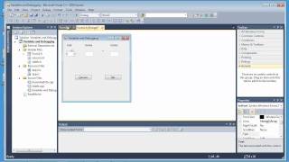 Visual C++ 2010 Express Tutorial 5 - More Functions
