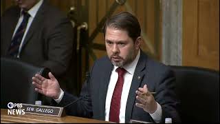 WATCH: Sen. Gallego questions Vought in confirmation hearing | Trump confirmation hearings