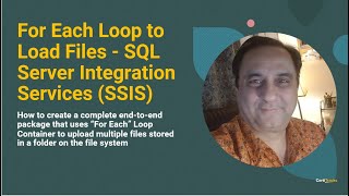 SSIS Using ForEach Loop to Load Files