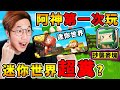 Minecraft 迷你世界【抄襲麥塊】真的嗎😂？中國小學生❤最愛玩【破億下載數】阿神帶你來看看，是否真的這麼糞XDD！全字幕