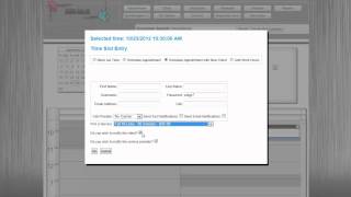 Receptionist scheduling system
