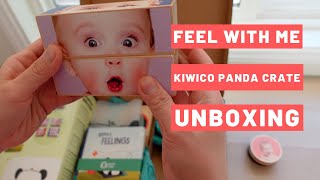 Feel with Me KiwiCo Panda Crate for 13-18 Month Old Babies | Unboxing \u0026 Review #4