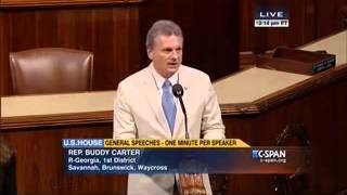 Rep. Carter (GA-01) Speaks in Support of FY 16 Defense Appropriations Bill