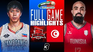 Zamboang Valientes vs Tunisia Full Game, Jan 29 | 34th Dubai International Basketball Championship