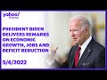 President Biden delivers remarks on economic growth, jobs and deficit reduction