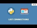 Python Network Programming 13 - Displaying All Current Connections ( Socket Programming )