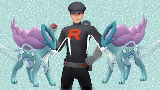 《Pokemon GO》再戰水君對戰火箭隊！スイクン Suicune vs Team GO Rocket！