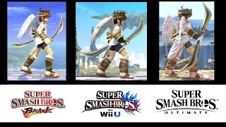 Evolution of Pit's Moveset in Super Smash Bros. (2008-2018)