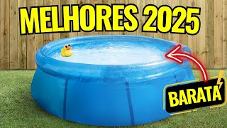 TOP 7 MELHORES PISCINAS 2025 ✅ Infláveis e de Armação Estruturada