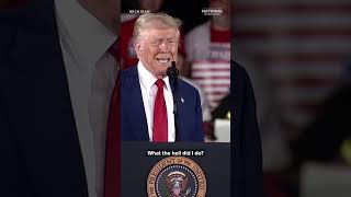 Trump: 'Did I just hear that I'm being impeached again?'
