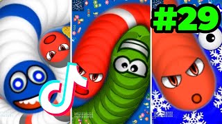 Kumpulan TikTok WormsZone.io viral video - cacing game Tik Tok #29