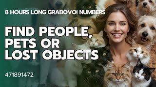 How to find People, Pets or Lost Objects with Grabovoi Numbers - 471891472 (8 Hours Long!)