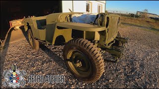 Retro-Atelier - Suite restauration Jeep du 87 + arrivée d'une Navy