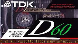 TDK D60 60-Minute Cassettes: 5-Pack