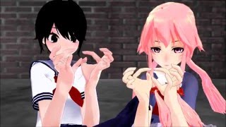 MMM/MMD Yandere Kill everybody