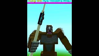 Minecraft i spawn king kong 🦍🦍 Titan in Minecraft #minecraft #viral #trending