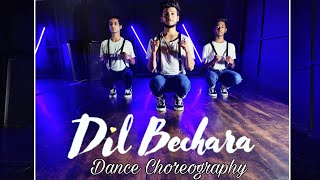 Dil Bechara - Title Track | Sushant Singh Rajput | DANCE COVER | YASHMANI SHAKYA FT HARD & RITHIK