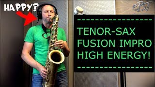 FUNKY FUSION TENOR-SAX JAM!