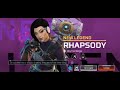 Rhapsody unlock and Rhapsody finisher Apex legends mobile