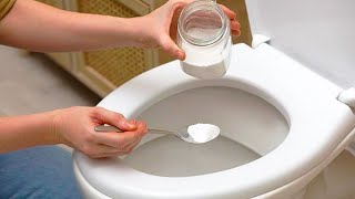 Pour salt in the toilet and watch what happens