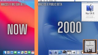 Using Apple’s first Mac OS X version (BETA!) from 2000!