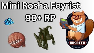 Mini Rosha Feyrist | 90+ Paladin | 750 k/h raw | Tibia