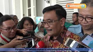 18 Juli 2017 Gub Djarot S. Hidayat Wawancara informal dengan wartawan